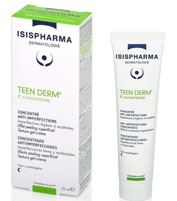 Isispharma Teen Derm k Concentrate Concentré Anti-Imperfections 30Ml