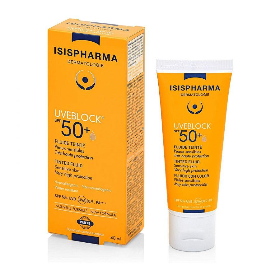 Isispharma Uveblock Dry Touch Teinté Medium
