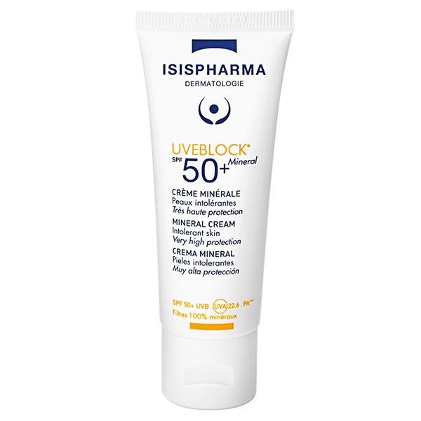 Isispharma Uveblock Crème Minérale Invisible SPF50+  40Ml