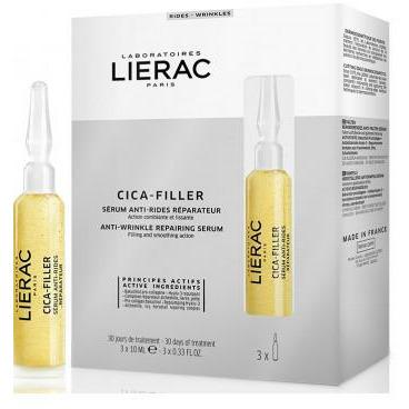 Lierac Cica-Filler Sérum Anti-Rides Réparateur Ampoules 3x10ml