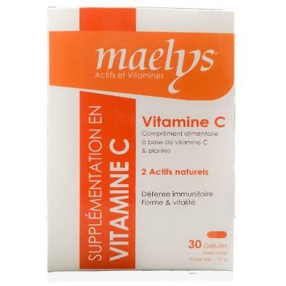 Maelys Vitamine C Et Plantes 30 Gélules