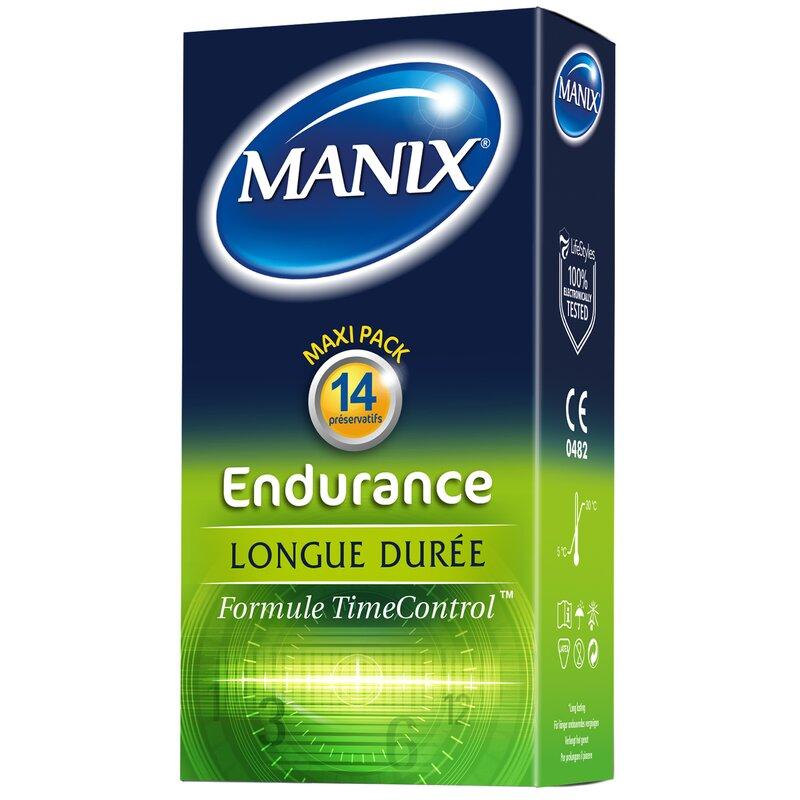 Manix Endurance Longue Durée 14 Préservatifs
