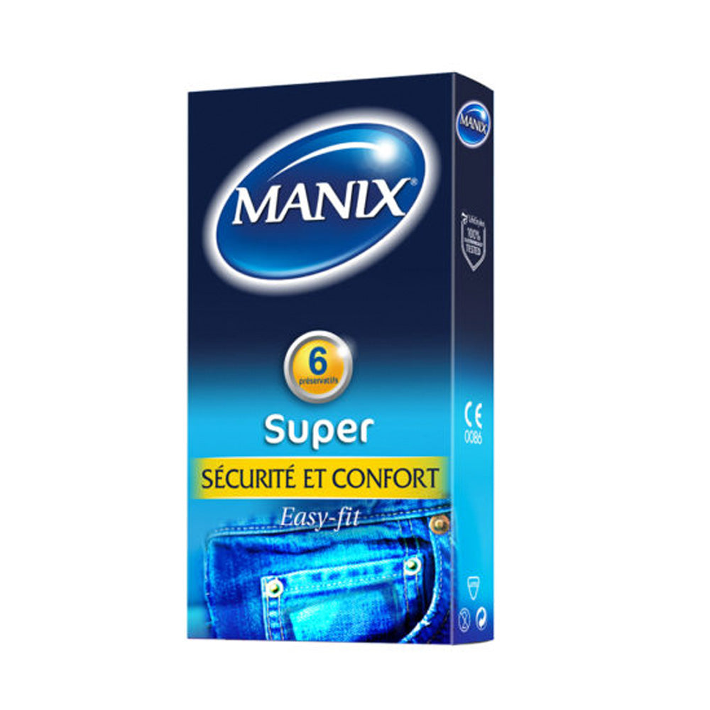 Manix Super Sécurité Et Confort  6 Préservatifs