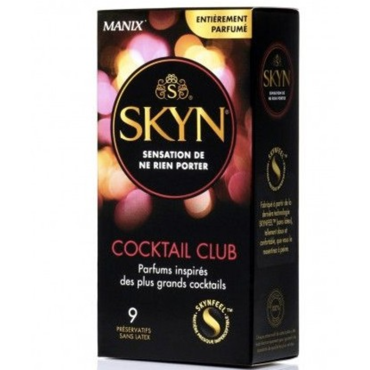 Manix Skyn Cocktail Club 9 Préservatifs
