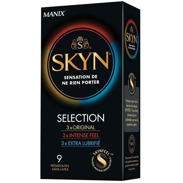 Manix Skyn Sélection Boite De 9 Préservatifs
