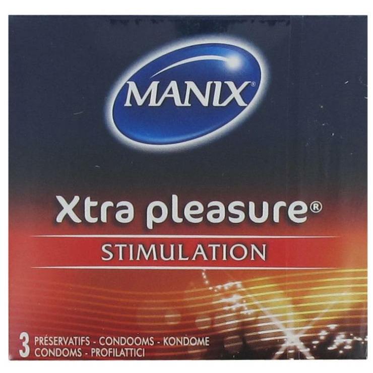 Manix Xtra Pleasure 3 Préservatifs