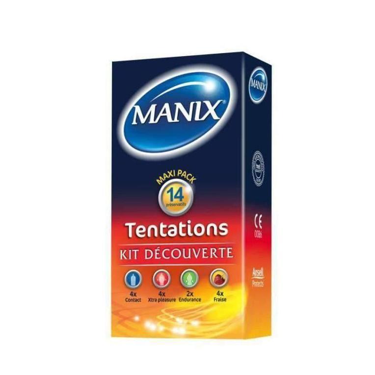 Manix Tentations Kit Découverte 14 Préservatifs