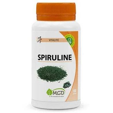 Mgd Spiruline 100 Comprimés