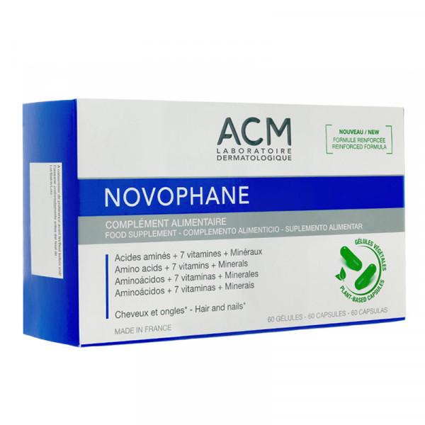 Novophane Cheveux Et Ongles 7 Acides Aminés 60 Capsules De Acm