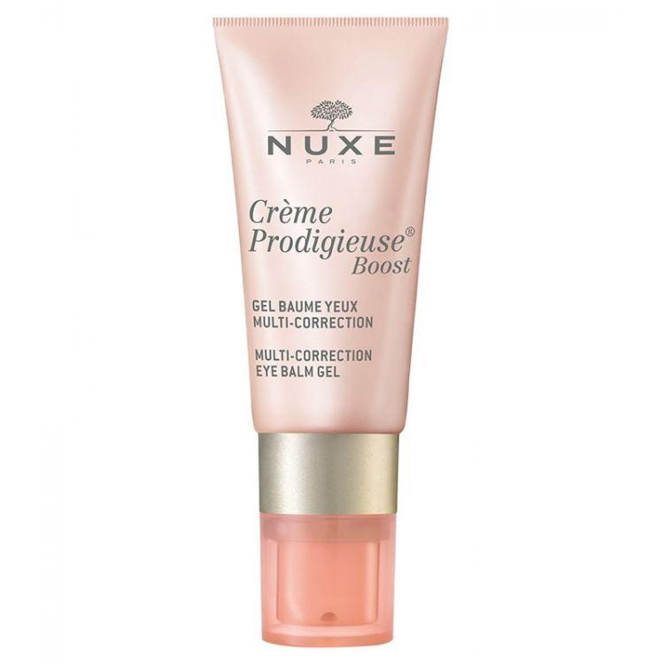 Nuxe Crème Prodigieuse Boost Gel Baume Yeux Multi-Corrections Tube Pompe 15ml