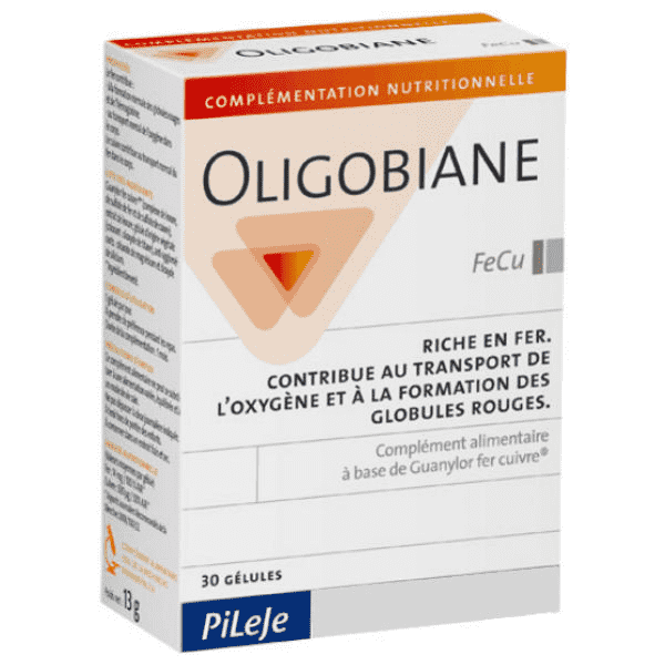 Oligobiane FeCu 30 Gélules