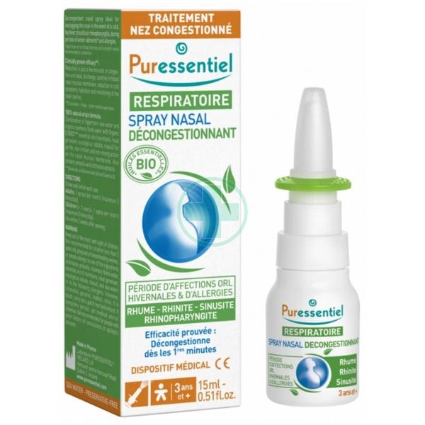 Puressentiel Respiratoire Spray Nasal Hypertonique 15Ml
