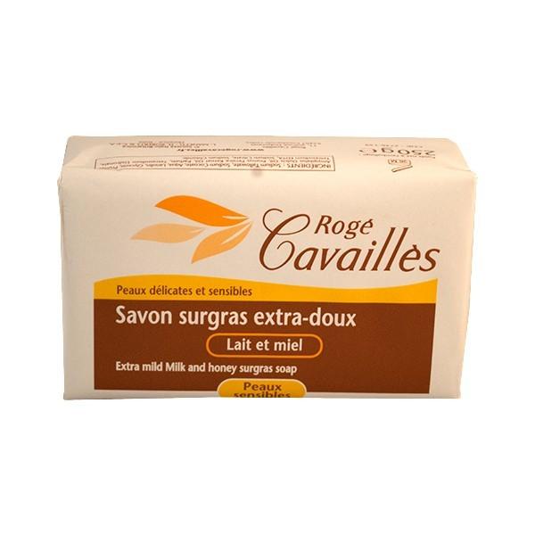 Rogé Cavaillès Savon Surgras Extra Doux Lait Et Miel 250G