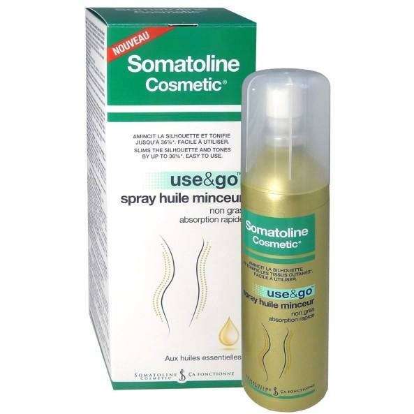 Somatoline Traitement Spray Huile Minceur Use&Go 125Ml