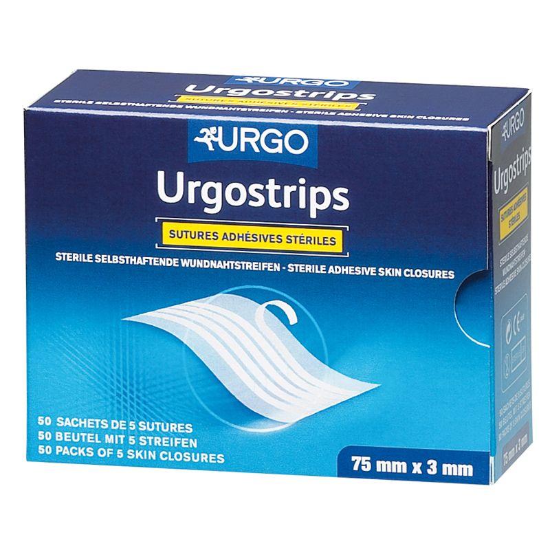 Urgo Urgostrips Sutures Adhésives Stériles 75x3mm Strips 10