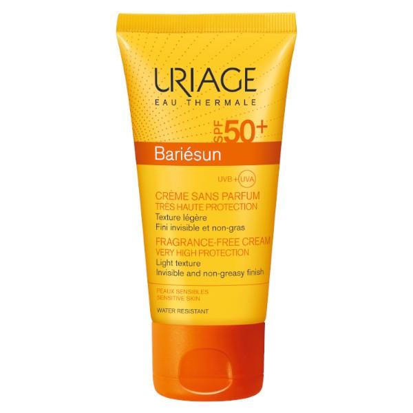 Uriage Bariésun Crème SPF50+ Très Haute Protection Sans Parfum Visage 50ml