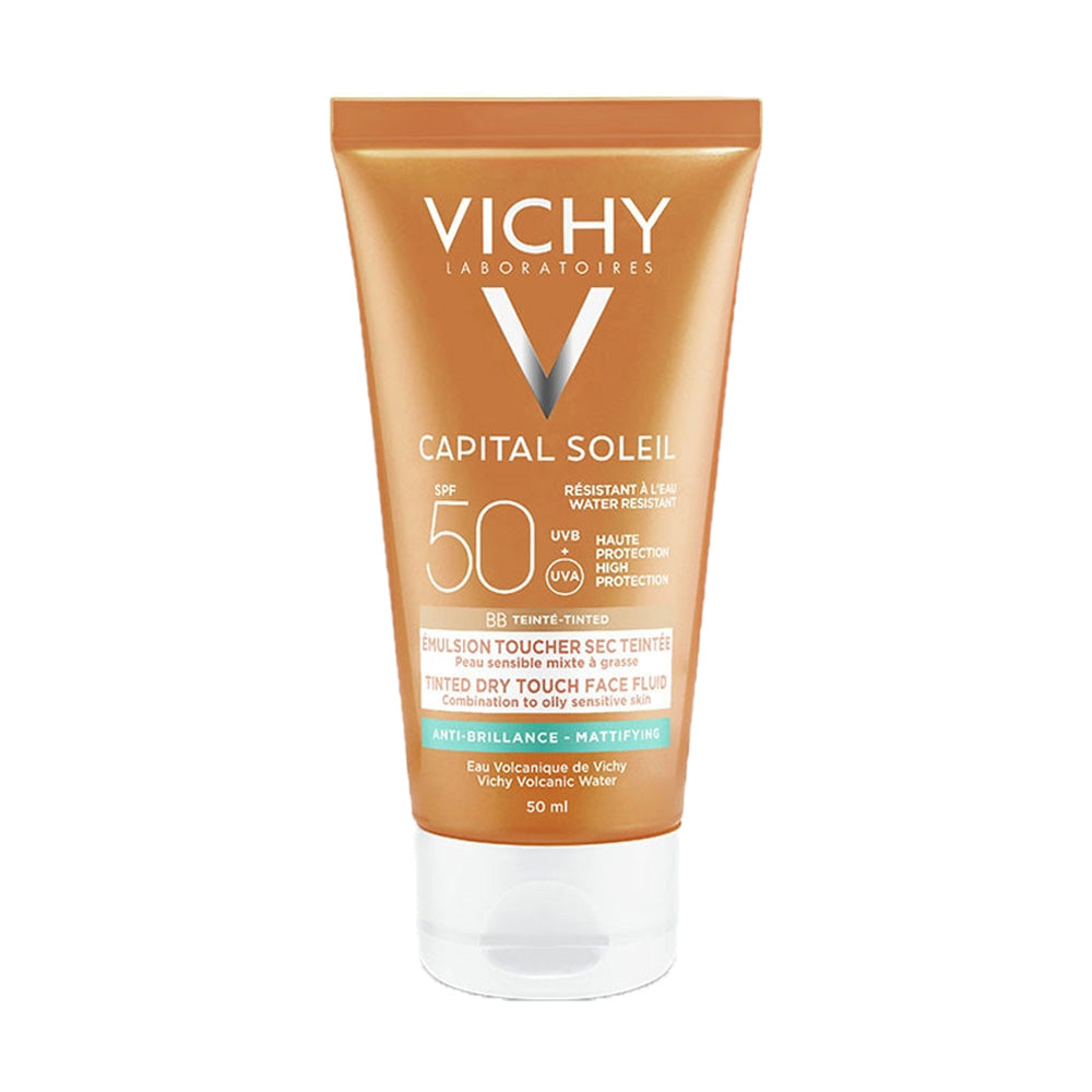Vichy Capital Soleil BB Emulsion Toucher Sec Teintée SPF50+ 50ml