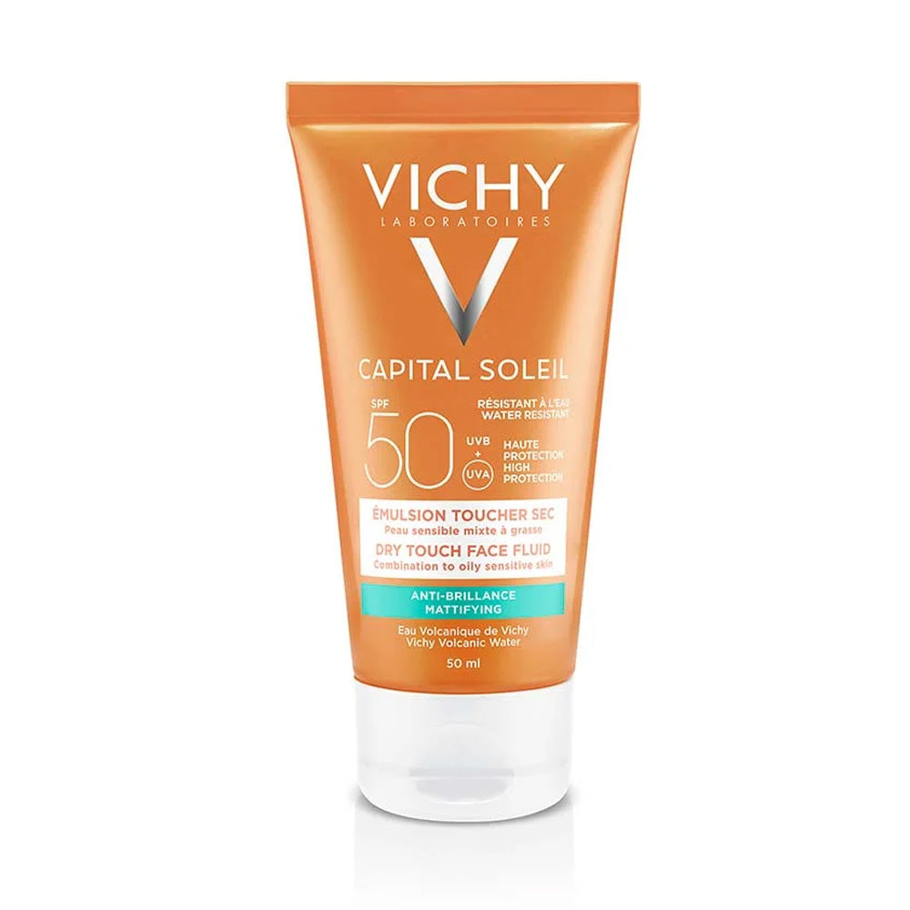 Vichy Capital Soleil Emulsion Toucher Sec SPF50+ 50ml