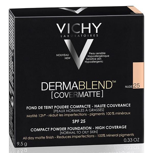 Vichy Dermablend Covermatte IP25 Fond De Teint Poudre Compacte N25 9.5g