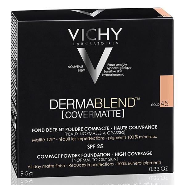 Vichy Dermablend Covermatte IP25 Fond De Teint Poudre Compacte N45 9.5g