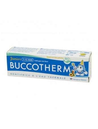 Buccotherm Dentifrice Junior Ice Tea Pèche 7-12ans 50ml