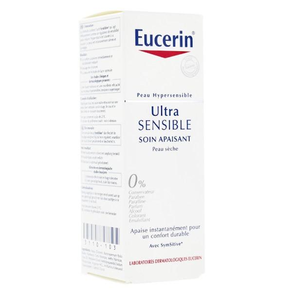 Eucerin Ultra Sensible Soin Apaisant Peaux Sèches 50ml