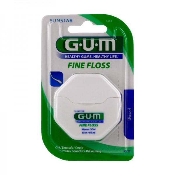 Gum Floss Fil Dentaire Cylindrique Non Ciré 55m Pièce 1