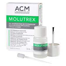 Molutrex 5% Hydroxide De Potassium Solution Cutanée Flacon Avec Applicateur 3ml De ACM